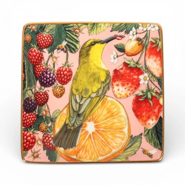 Trinket Tray | Bountiful Harvest | Square